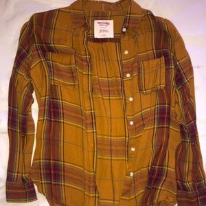 Mustard flannel